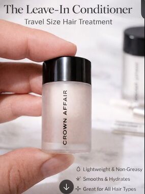 Crown Affair The Leave-In Conditioner Travel Size Hair Treatment